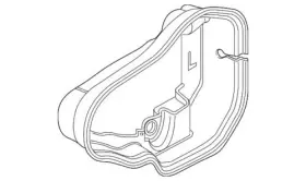 36934-thr-a00 Honda Genuine Cover R Bsi Radar