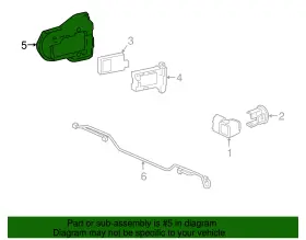 36939-t6z-a01 Honda Genuine Cover #2