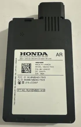 681125800d Honda 2023 Cr-v Oem Blid Spot Radar Sensor Module Unit #2