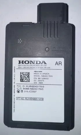 681125800d Honda 2023 Cr-v Oem Blid Spot Radar Sensor Module Unit