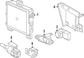 8s303-3d5-a24 Honda Genuine Distance Sensor