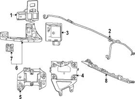 8s421-3a0-a01 Honda Genuine Cover