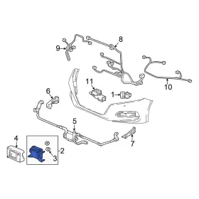 36803tvca77 Honda Oe For Accord 2020 Front Cruise Control Distance Sensor