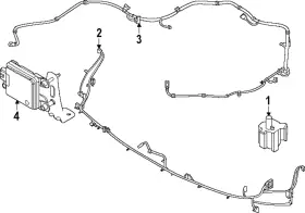91840-l0020 Hyundai Genuine Parking Aid System Wiring Harness