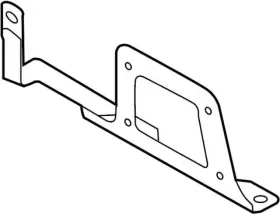 28452-5cr0a Infiniti Genuine Distance Sensor Mount Bracket #3
