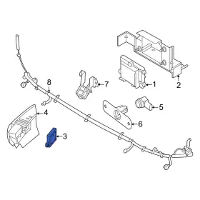 284n07ja5b Infiniti Oe Front Collision Warning Sensor