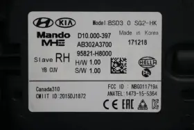 Kia 95821-h8000 Oem Genuine 2016-2020 Rio/stonic Rear Corner Radar Sensor Rh