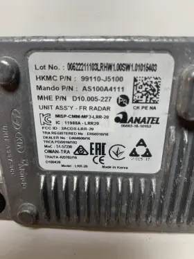 99110-j5100 Kia 2022-2023 Stinger Adaptive Cruis Control Distance Radar Sensor Module Oem #2
