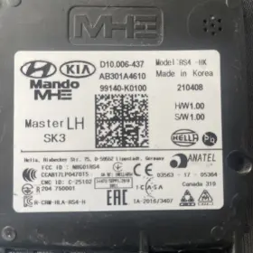 99140-k0100 Kia 2020 2021 2022 Soul Left Driver Side Blind Spot Sensor Module 99140k0100 Oem #2 99140-k0100 Kia 2020 2021 2022 Soul Left Driver Side Blind Spot Sensor Module 99140k0100 Oem #2