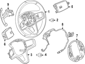 628123543 Land-rover Genuine Cruise Switch