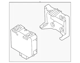 Lr185518 Land-rover Genuine Distance Sensor