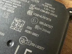 882b1-50021 Lexus Oem 19-23 Ls500 Ls500h Adaptive Cruise Control Distance Sensor #3