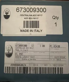 673009300 Maserati Acc Adaptive Cruise Control Ecu