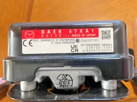 Baek-67xa1e Mazda 2017-18 Cruise Control Distance Sensor With Plate And Brackets