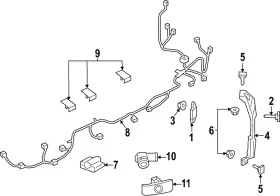 Bcka-67-z03 Mazda Genuine Blind Spot Radar Bolt