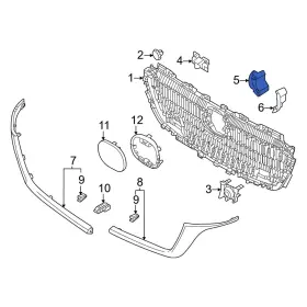 Kbb350726 Mazda Oe For Cx-70 2025 Right Cruise Control Distance Sensor Cover