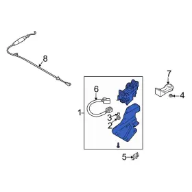 Ld4766310 Mazda Oe For Mpv 2002-2003 Cruise Control Actuator Assembly