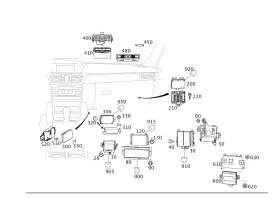 000-900-20-06 Mercedes-benz Genuine Control Unit