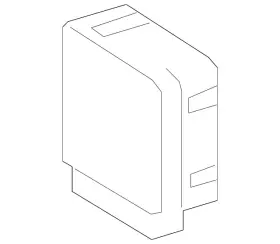 000-900-69-54 Mercedes-benz Genuine Distance Sensor