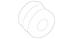 102-997-00-81 Mercedes-benz Genuine Grommet