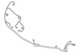 177-540-27-29 Mercedes-benz Genuine Electrical Wiring Harness