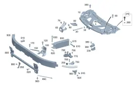 192-620-00-01 Mercedes-benz Genuine Holder