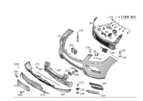 212-885-03-14 Mercedes-benz Genuine Holder