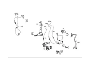 213-546-11-00-64 Mercedes-benz Genuine Line Bracket 213-546-11-00-64 Mercedes-benz Genuine Line Bracket
