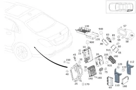 213-900-60-27 Mercedes-benz Genuine Control Unit