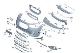 247-888-17-02 Mercedes-benz Genuine Carrier