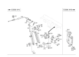 463-300-41-30 Mercedes-benz Genuine Wire
