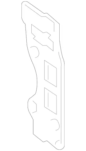 463-885-19-00-64 Mercedes-benz Genuine Holder