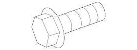 910105-005003 Mercedes-benz Genuine Distance Sensor Screw
