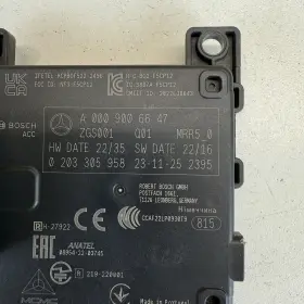 A0009006647 Mercedes-benz 23-24 Eqe Adaptive Distance Cruise Radar Sensor Module Oem #2