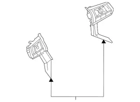 8616a205 Mitsubishi Genuine Switch Assembly