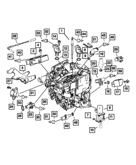 04593807aa Mopar Genuine Sensor Cover 4593807aa