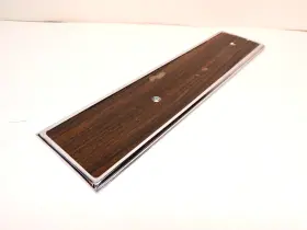 3763328 Mopar Cordoba 1976 1977 1978 1979 Console Woodgrain Top Trim Plate #3763328 Xe #2