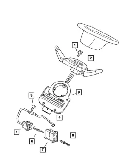 5103744aa Mopar Genuine Speed Control Switch