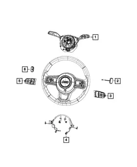 68272142ab Mopar Genuine Speed Control Switch