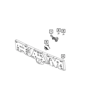 68386822aa Mopar Genuine Set Screw