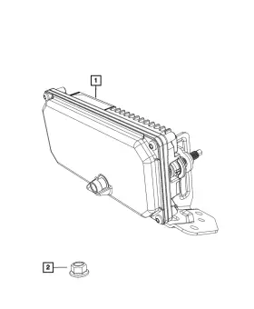 68454269ag Mopar Genuine Drivers Assistance System Module