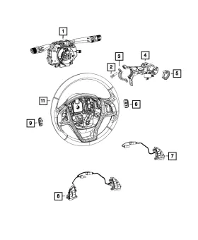 7aq63lxhaa Mopar Genuine Speed Control Switch
