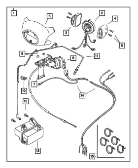 Qa771az Mopar Genuine Speed Control Switch #2 Qa771az Mopar Genuine Speed Control Switch #2