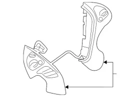 25550-3ka2a Nissan Genuine Switch Assembly