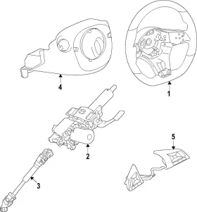 25550-5rl0c Nissan Genuine Switch