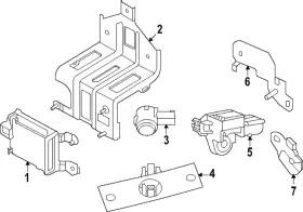 28438-6jf1a Nissan Genuine Distance Sensor
