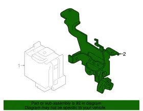 28452-5aa4a Nissan Genuine Mount Bracket #2