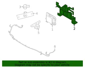 28452-6rr0c Nissan Genuine Mount Bracket #2