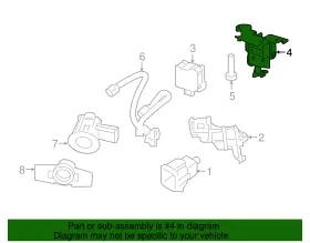 28452-9hs0a Nissan Oem New Front Bumper Cruise Control Distance Sensor Bracket Altima 284529hs0a #2 28452-9hs0a Nissan Oem New Front Bumper Cruise Control Distance Sensor Bracket Altima 284529hs0a #2