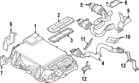 291x7-5mp0a Nissan Genuine Cable Assembly Bracket